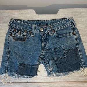 True Religion Jean Shorts